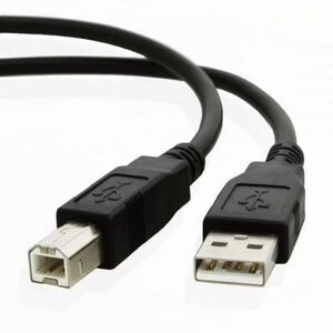 Universal USB Printer Cable USB 2.0 A Male to B Male Cord 6 Ft. New